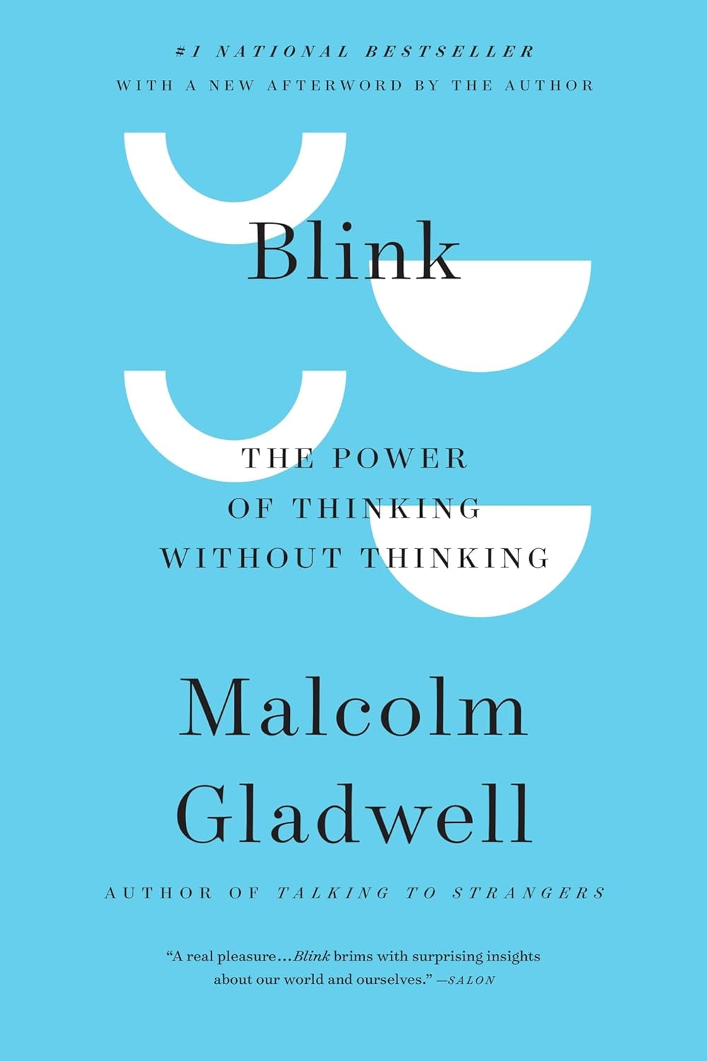 Blink: The Power of Thinking without Thinking book cover