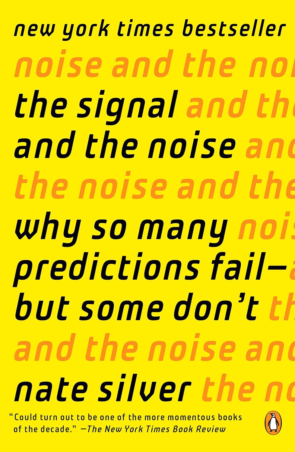 The Signal and the Noise book cover